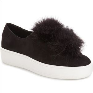Steve Madden Puff Ball Sneakers